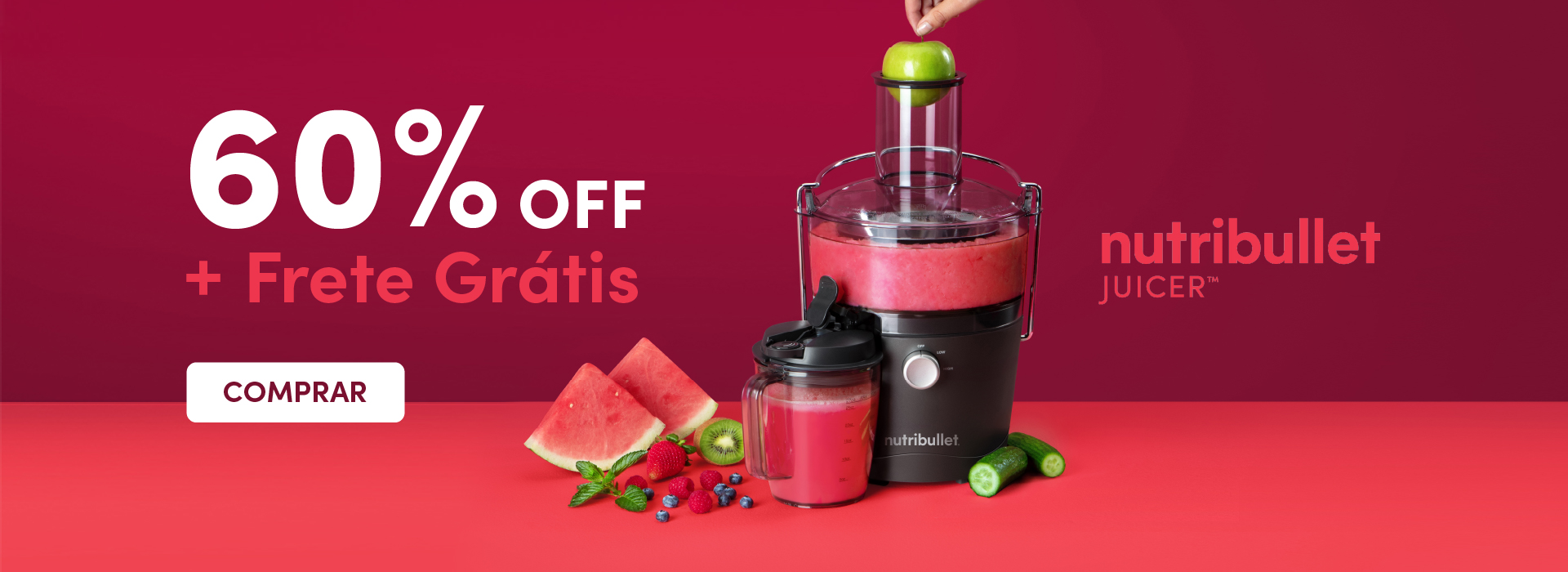 Juice 60% OFF + Frete Gratis